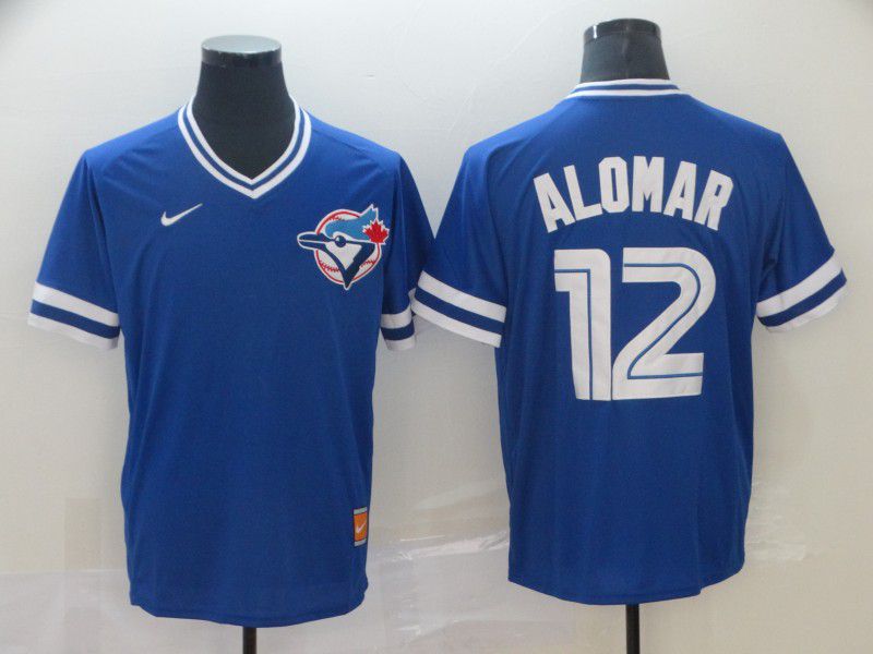Men Toronto Blue Jays #12 Alomar Blue Game 2021 Nike MLB Jersey->toronto blue jays->MLB Jersey
